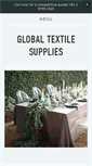 Mobile Screenshot of globaltextiles.net.au