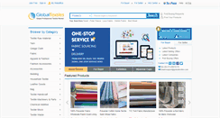 Desktop Screenshot of globaltextiles.com